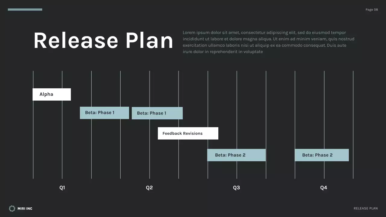 Black Modern Business Plan Presentation