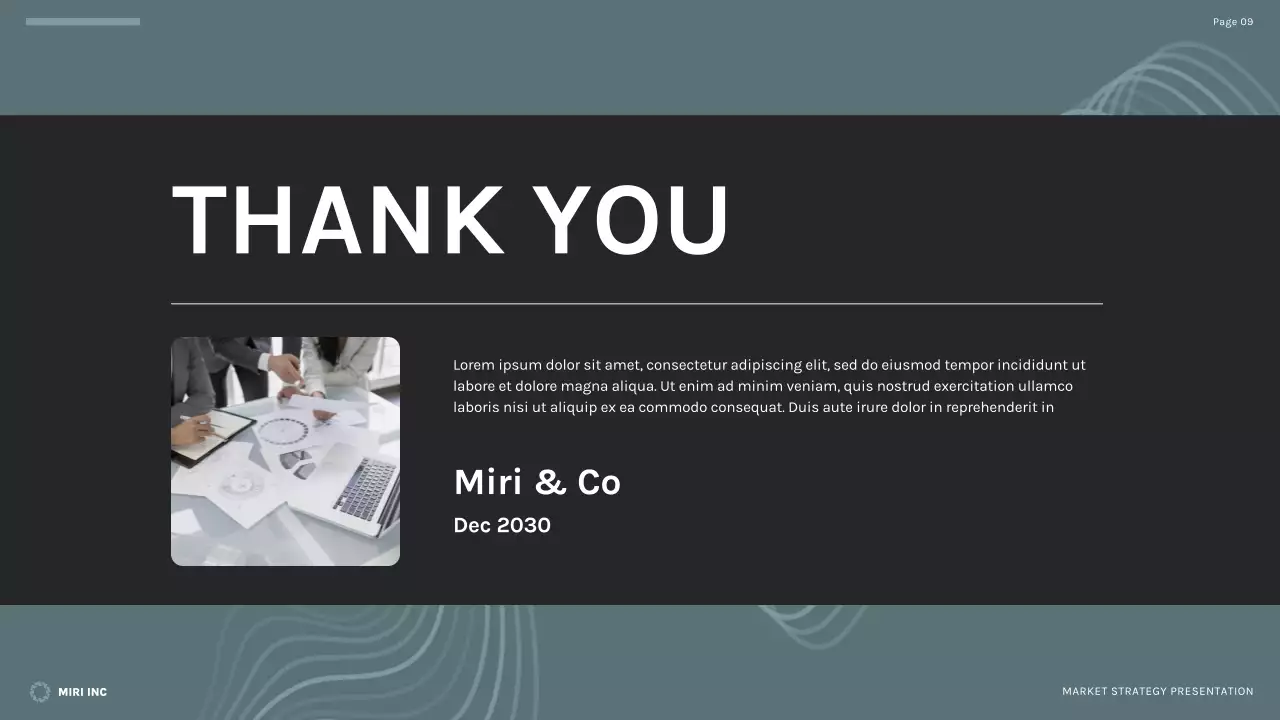 Black Modern Business Plan Presentation