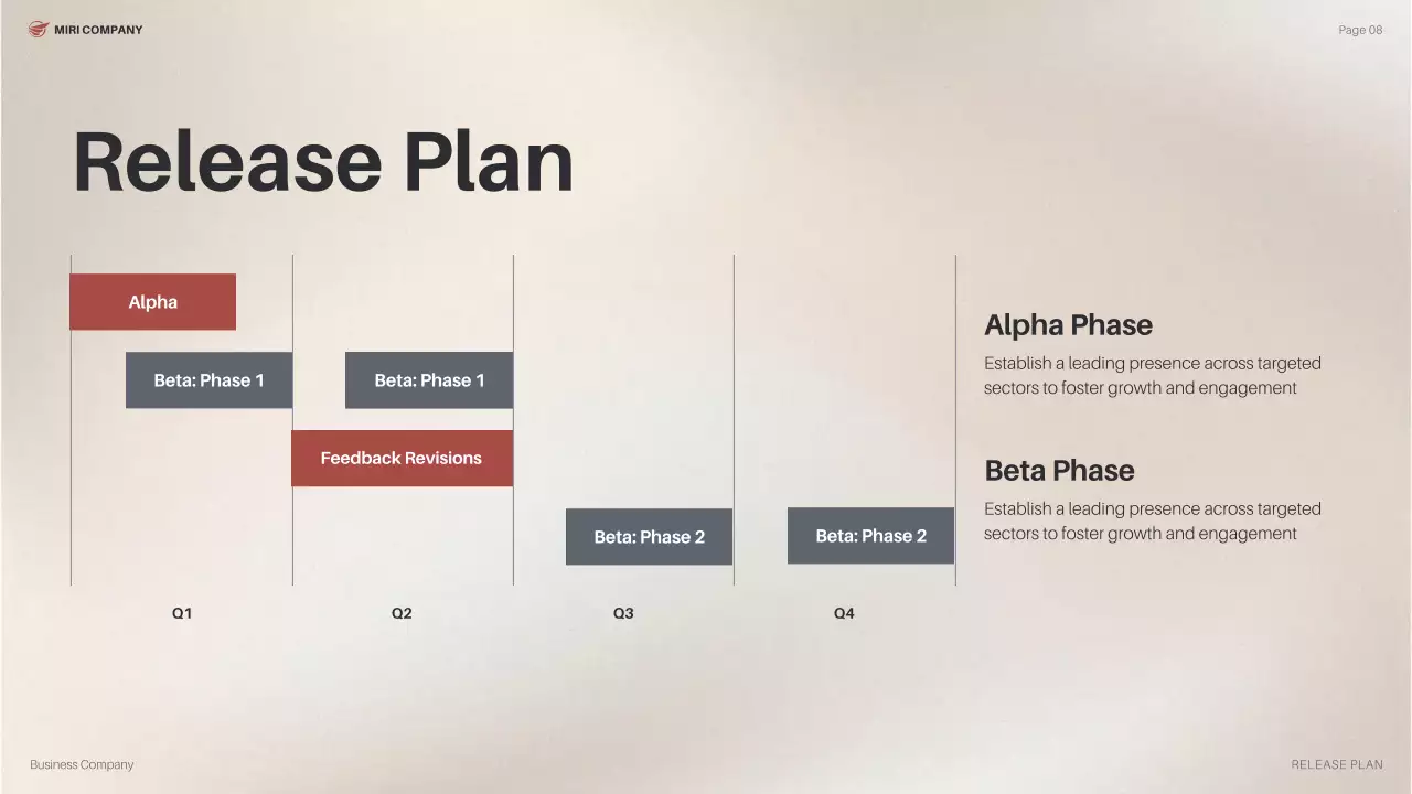 Brown Modern Market Strategy Presentation