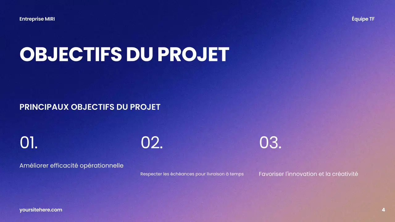 rapport d'activité moderne violet