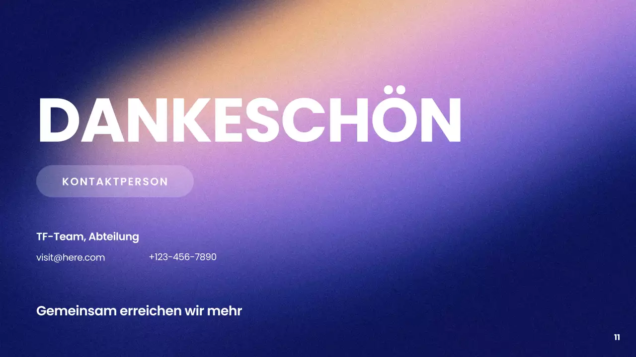 lila moderner Geschäftsbericht