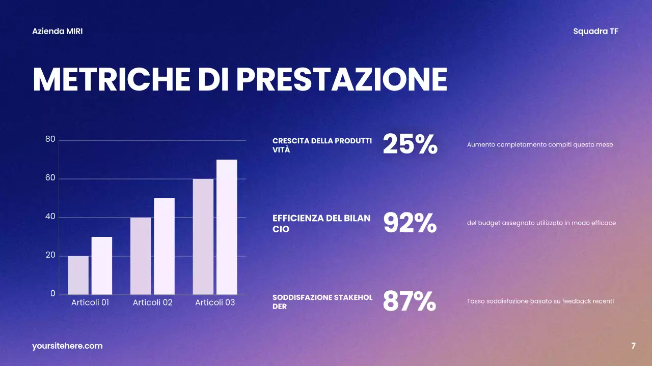 relazione aziendale moderna viola