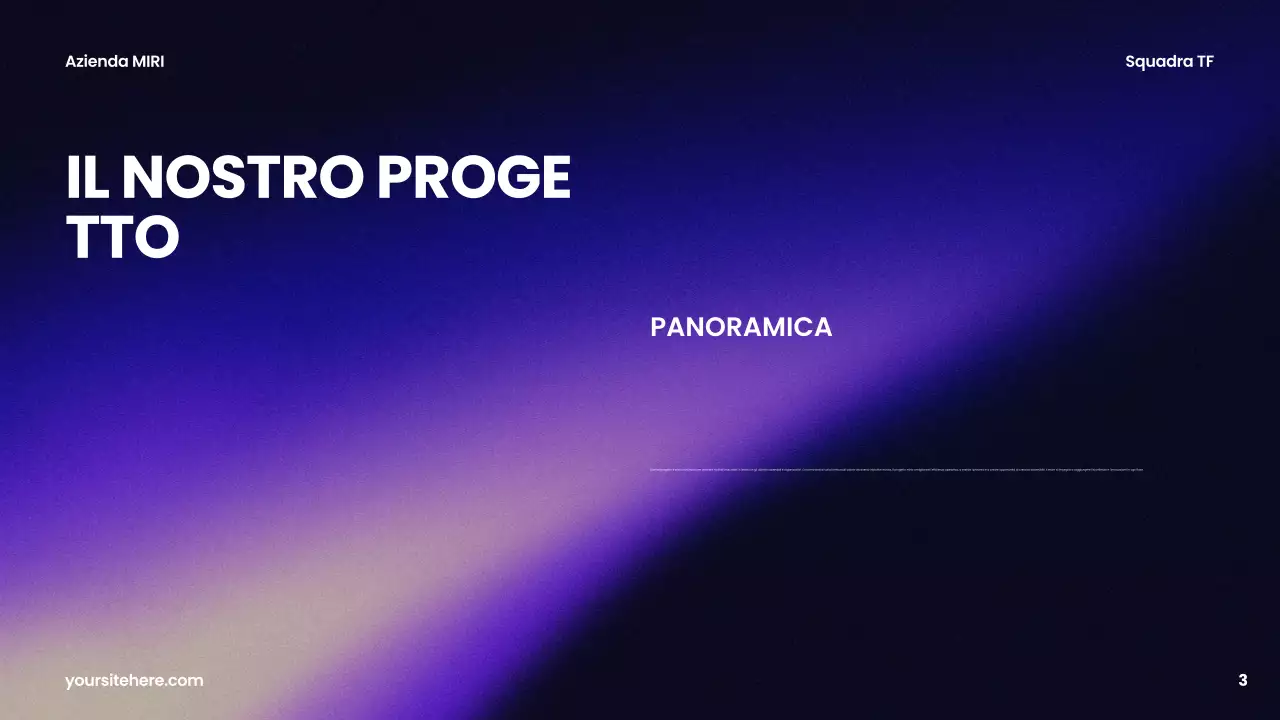 relazione aziendale moderna viola