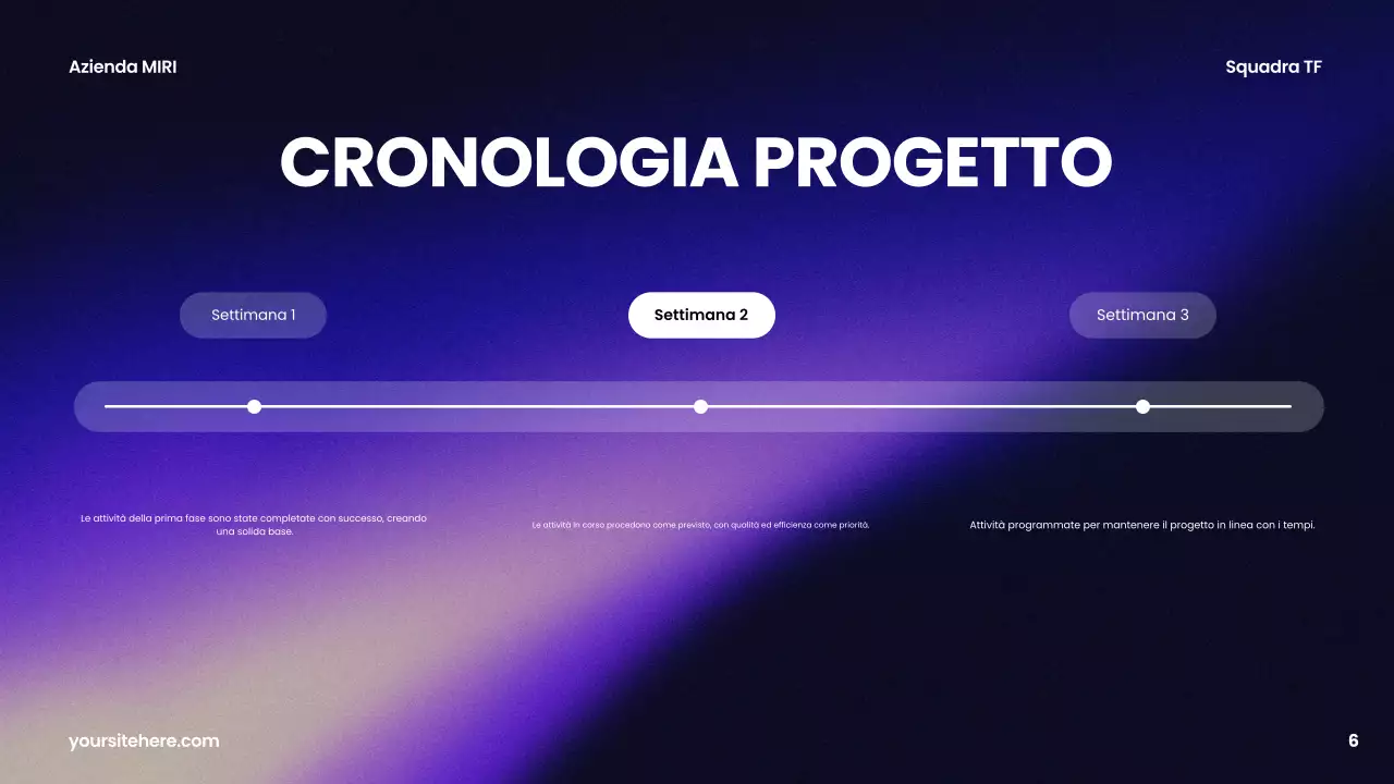 relazione aziendale moderna viola