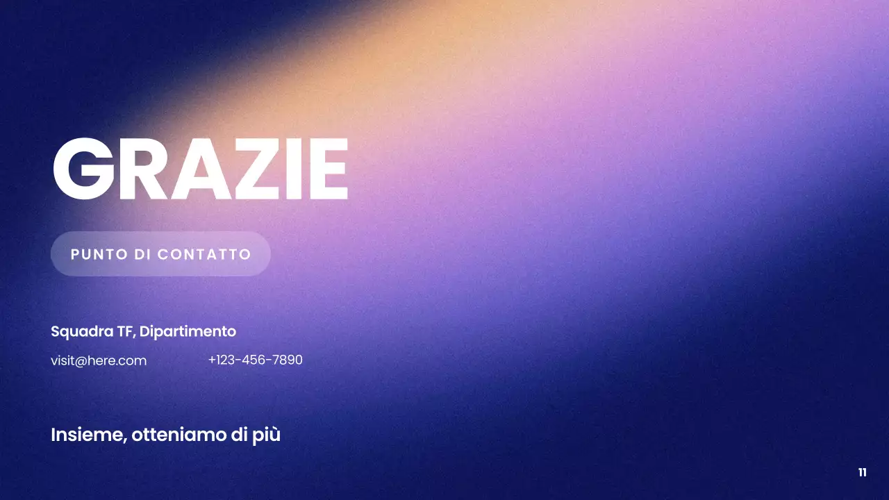 relazione aziendale moderna viola