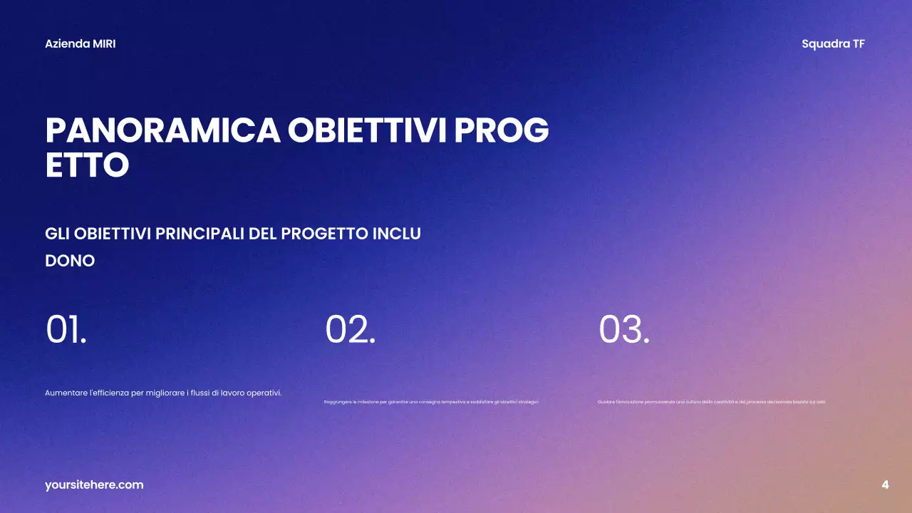 relazione aziendale moderna viola