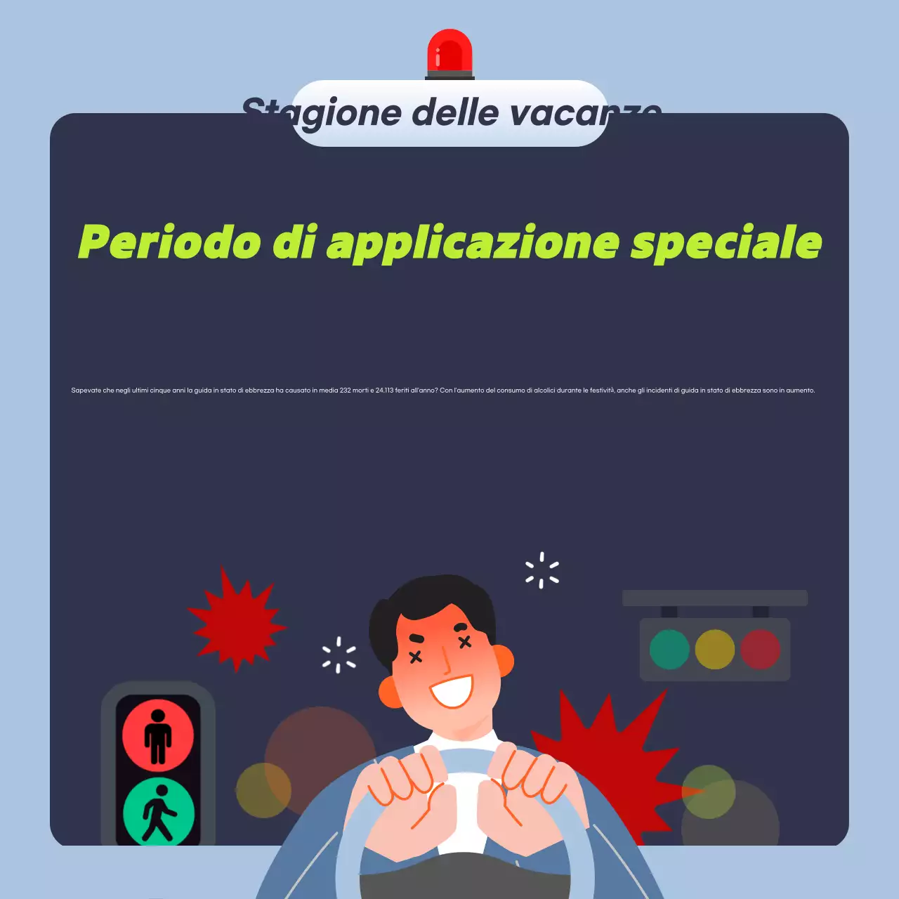 Evidenziare gli abstract Campagne di prevenzione della guida in stato di ebbrezza