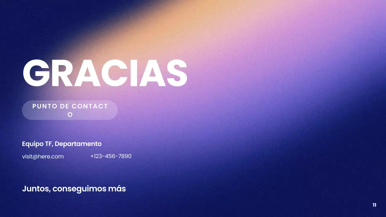 informe sobre la empresa moderna púrpura