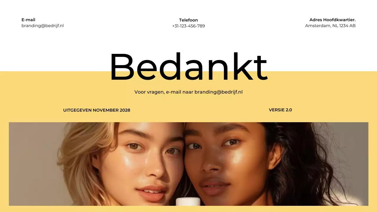 gele moderne merkrichtlijn