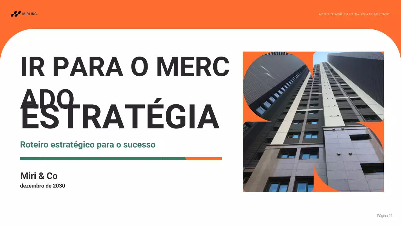 plano de negócios da orange modern