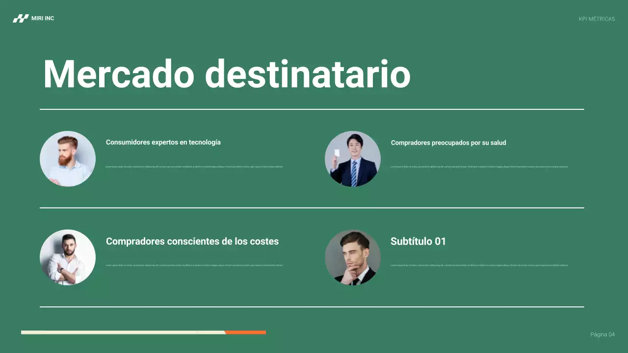 plan de empresa orange modern