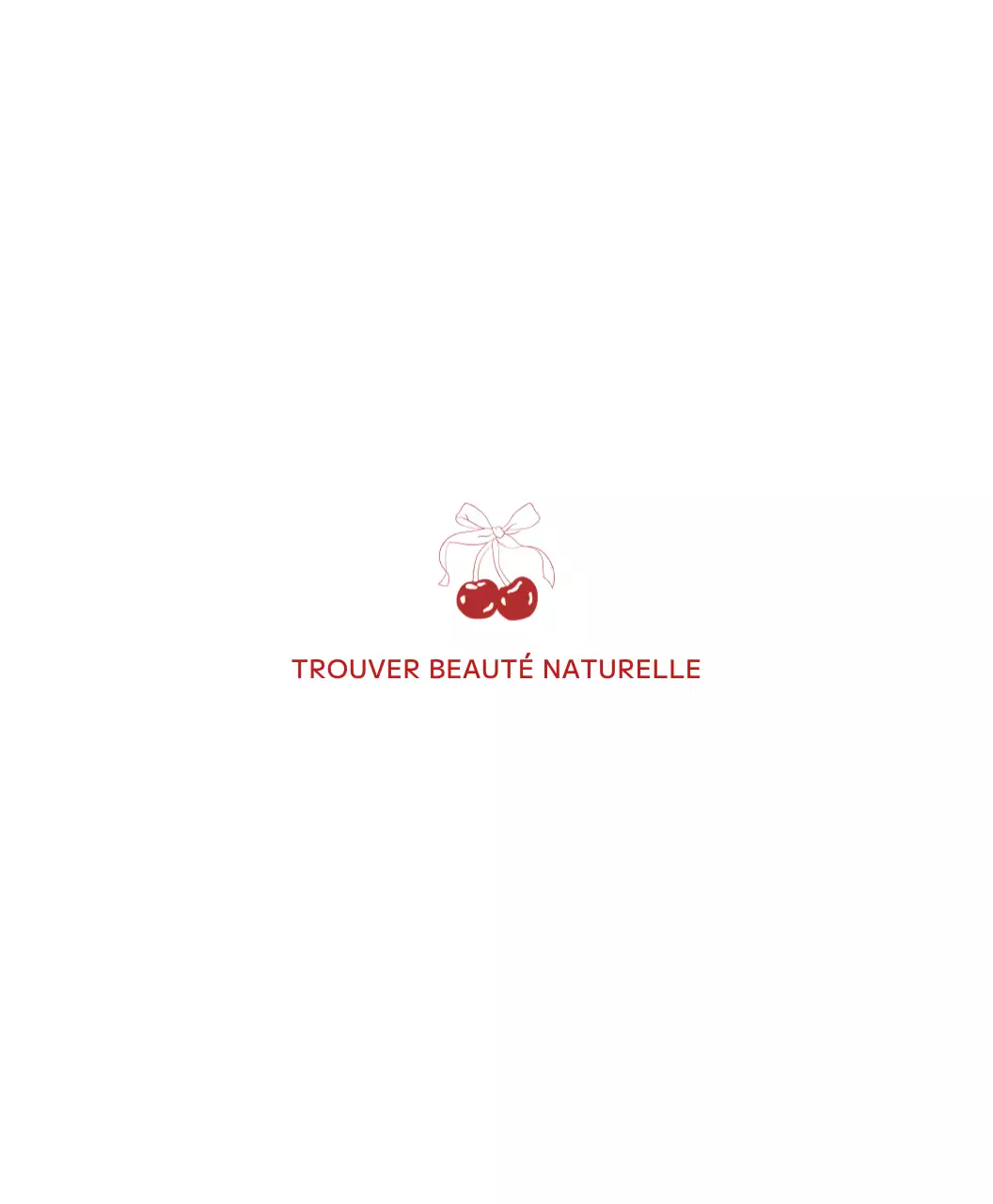 Beauté vintage rouge