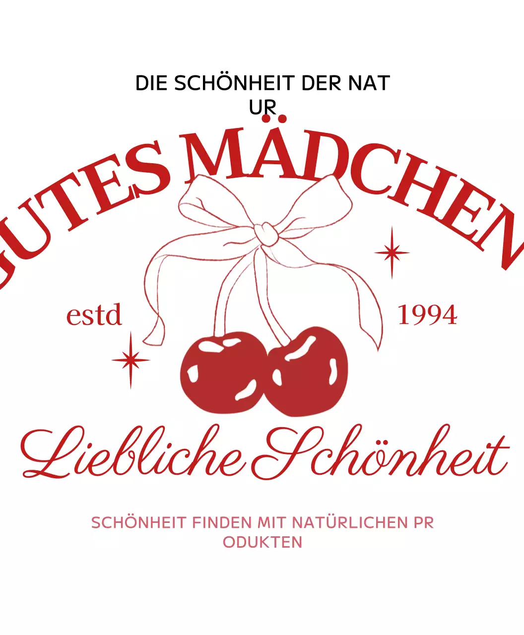 Rote Vintage-Schönheit