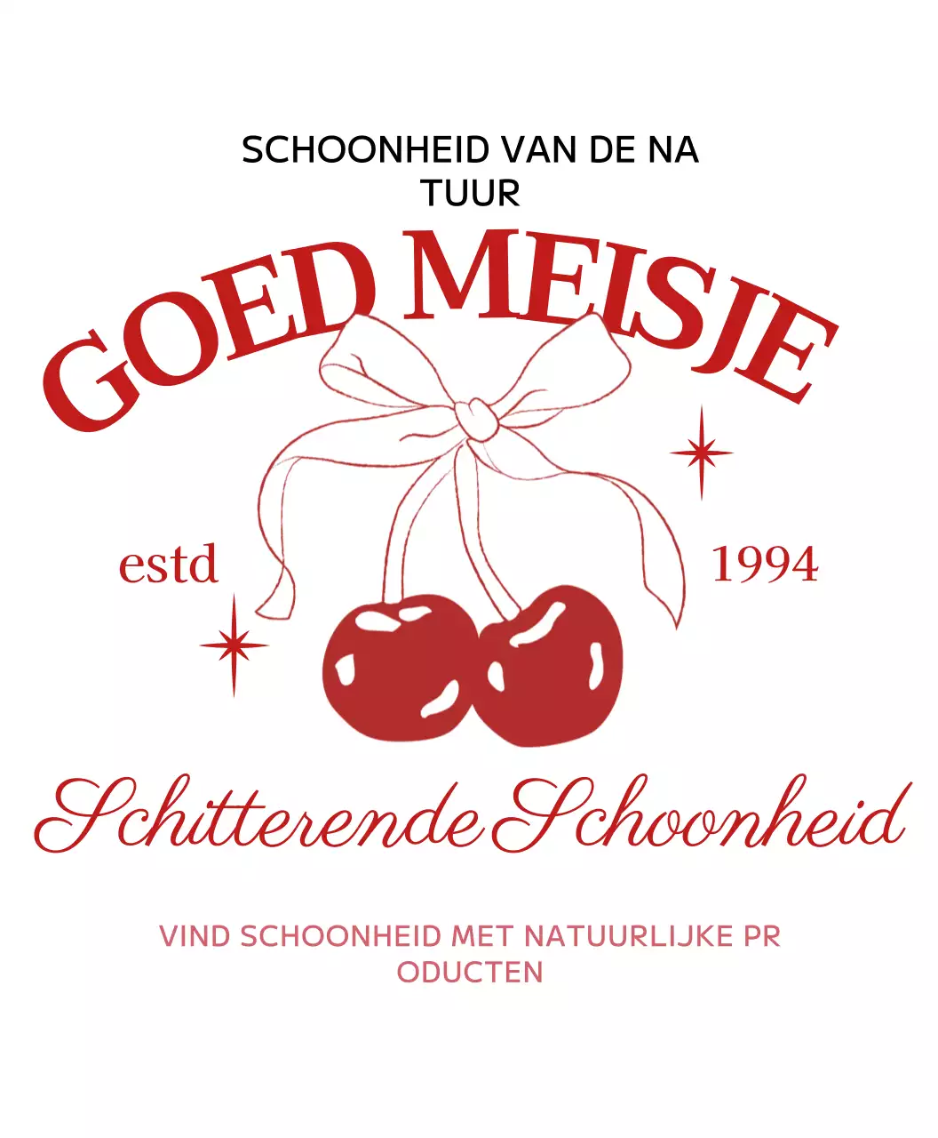 Rode Vintage Schoonheid