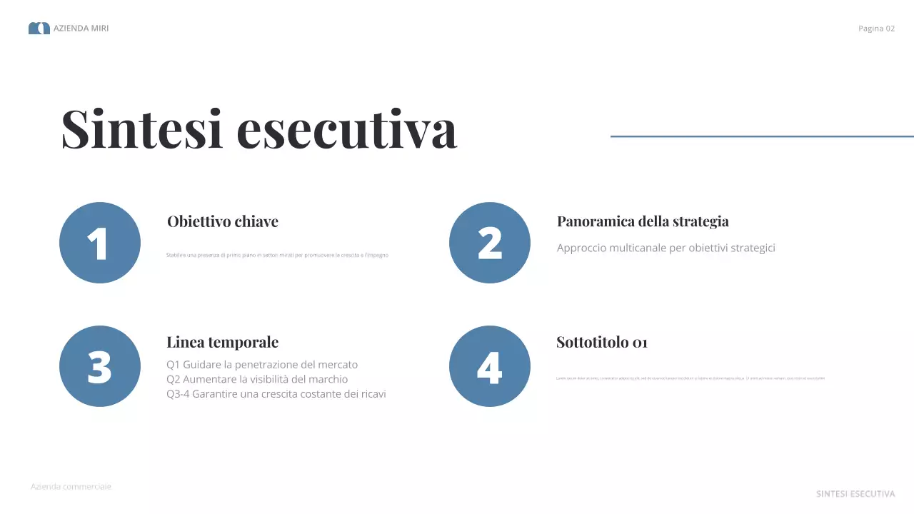 business plan grigio moderno