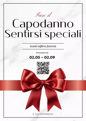 rosso elegante promozione vacanze