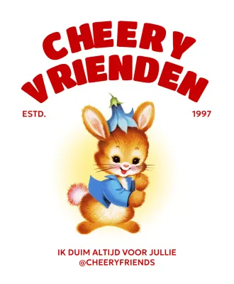 Rode vintage karakter merchandise