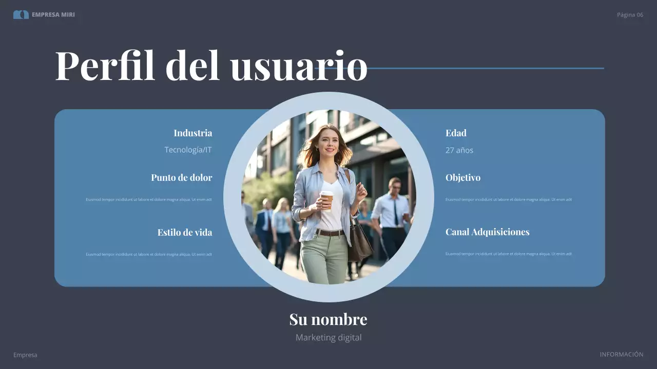 plan de empresa grey modern