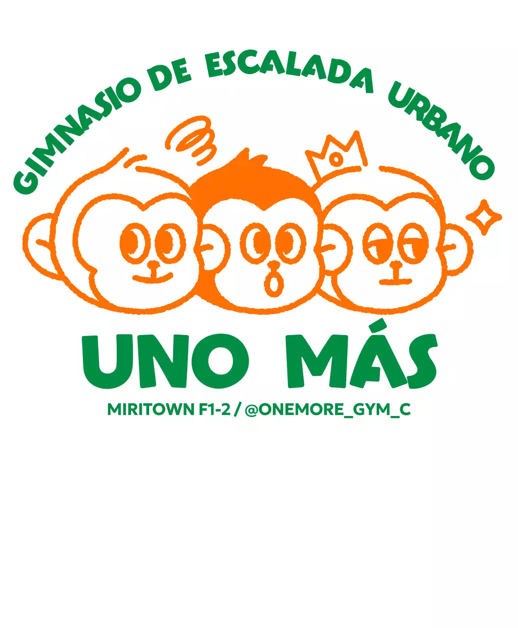 Promueve entrenamientos kitsch con ilustraciones de monos