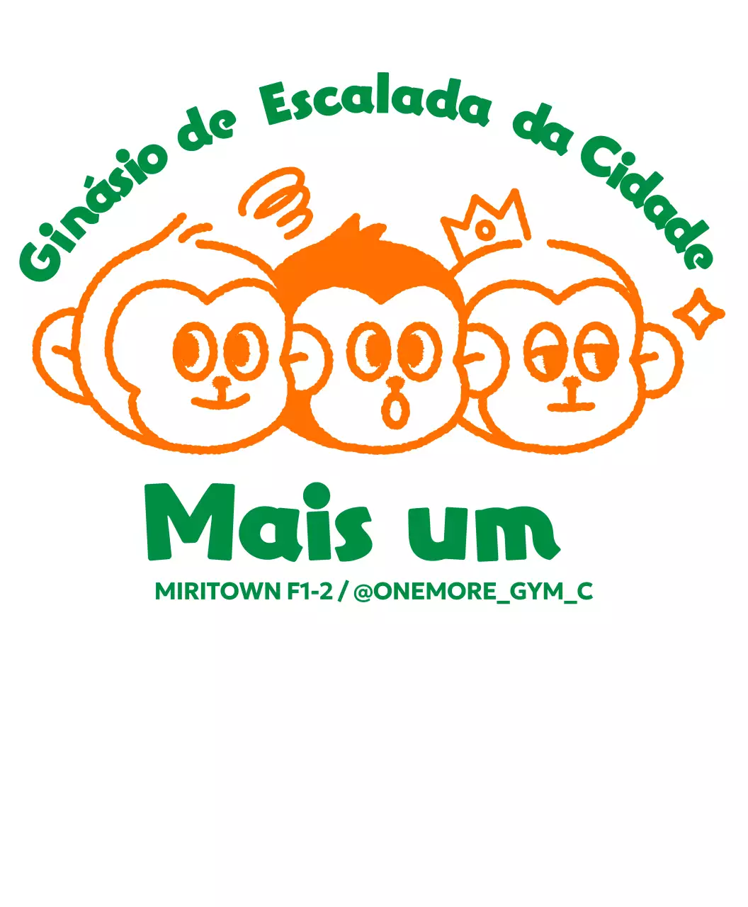 Promover exercícios kitsch com ilustrações de macacos