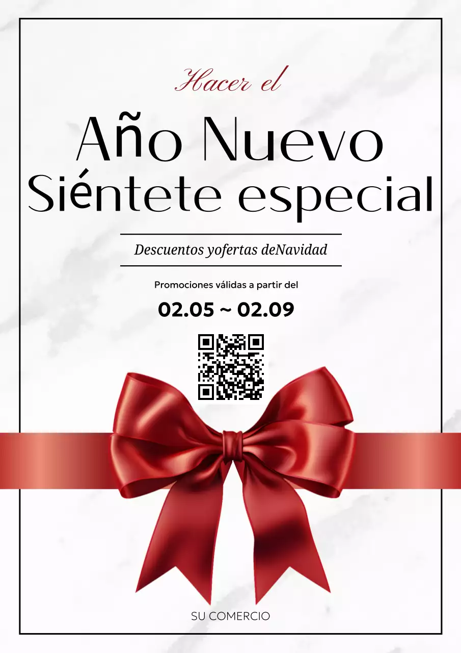 promoción navideña red elegant