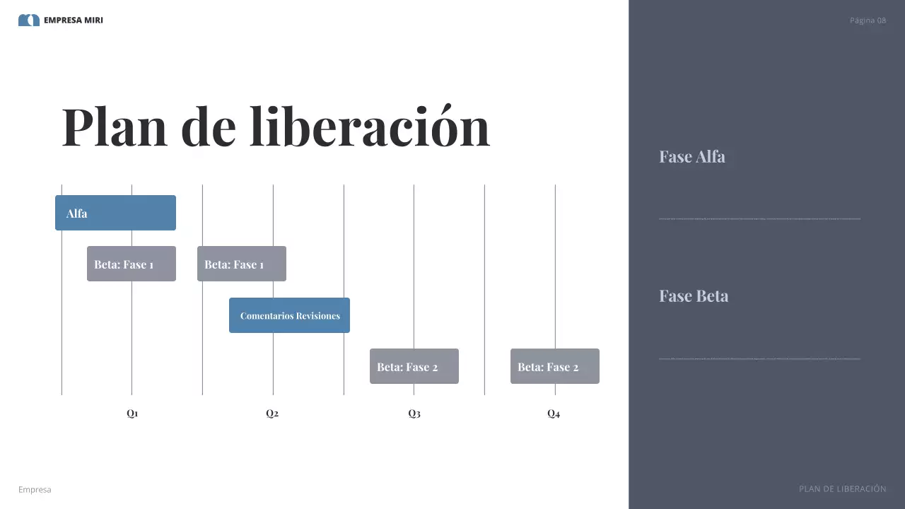 plan de empresa grey modern