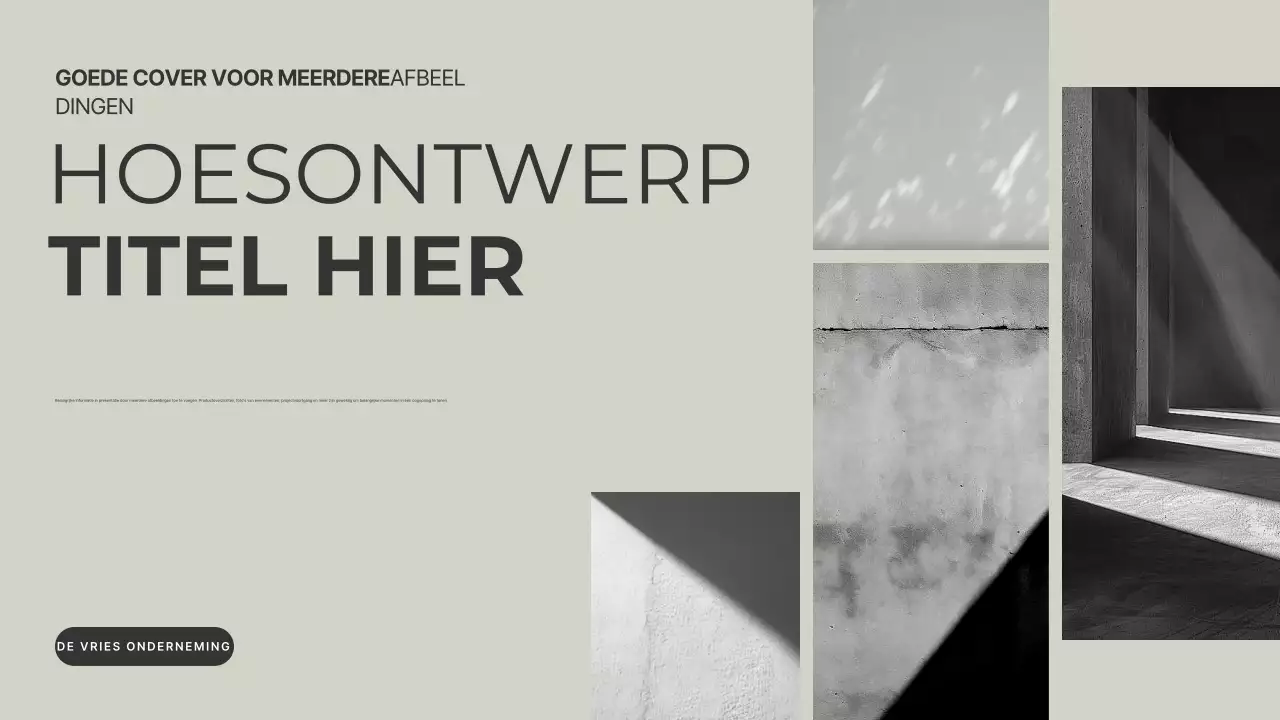 Zwart Modern Ontwerp Advertentie