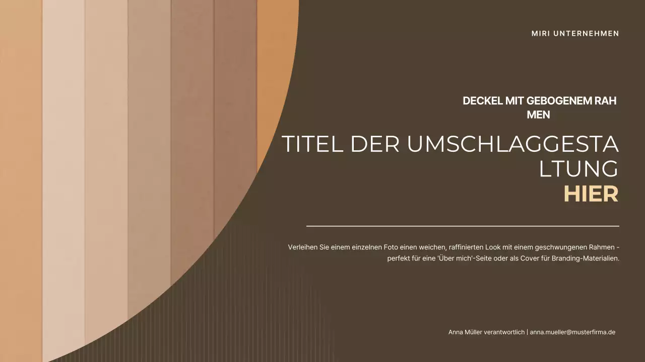 Schwarzes modernes Design Anzeige