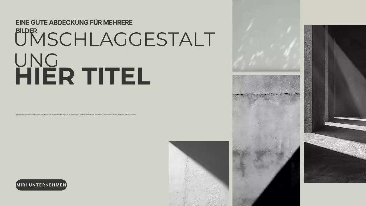 Schwarzes modernes Design Anzeige