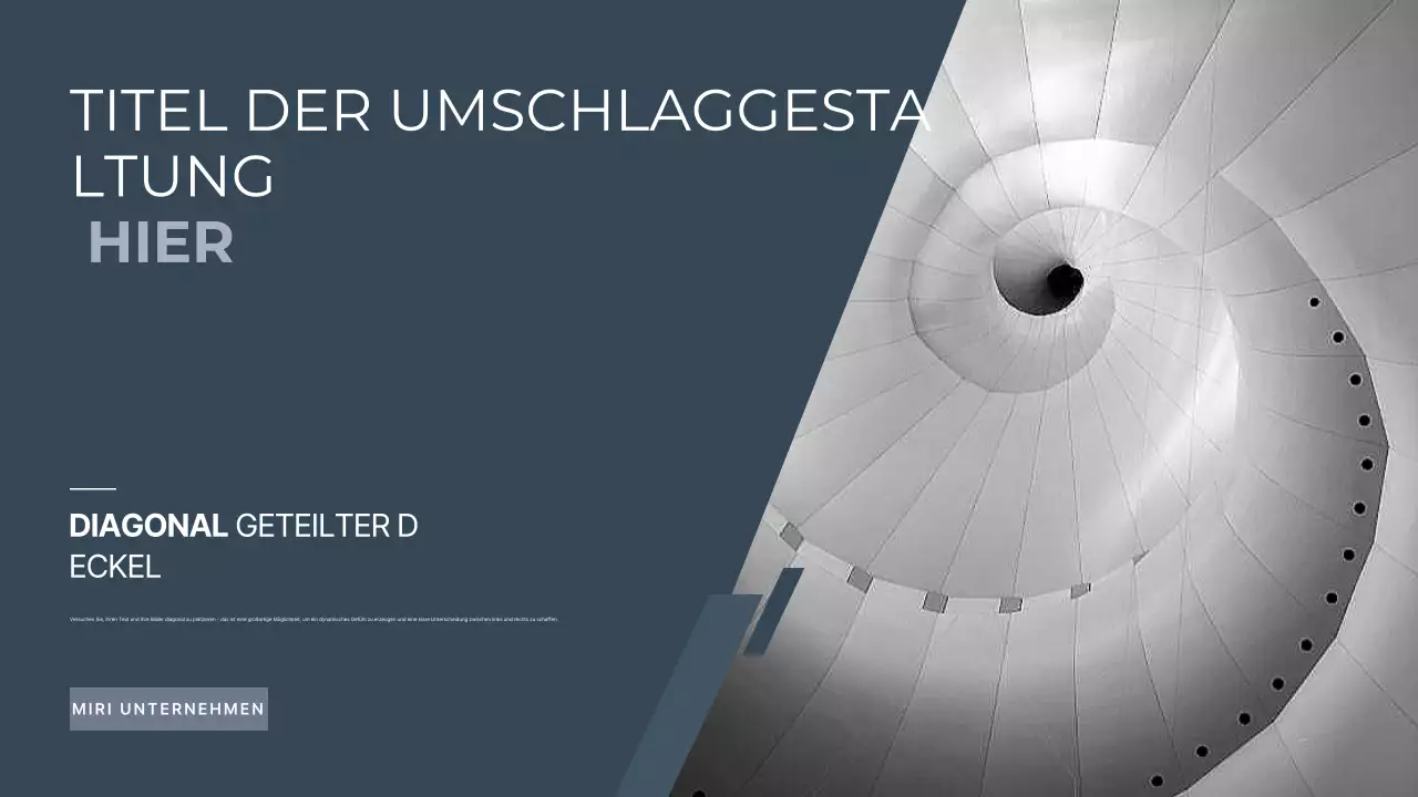 Schwarzes modernes Design Anzeige