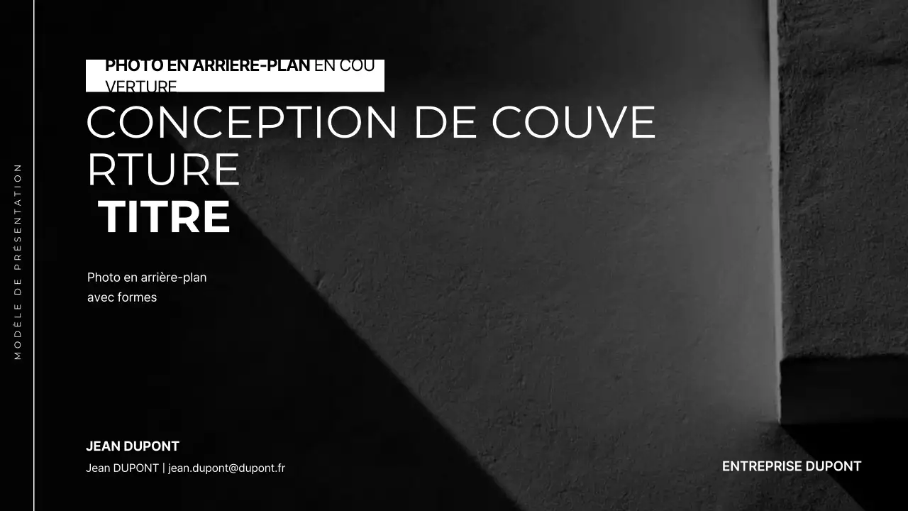 Noir Design Moderne Ad