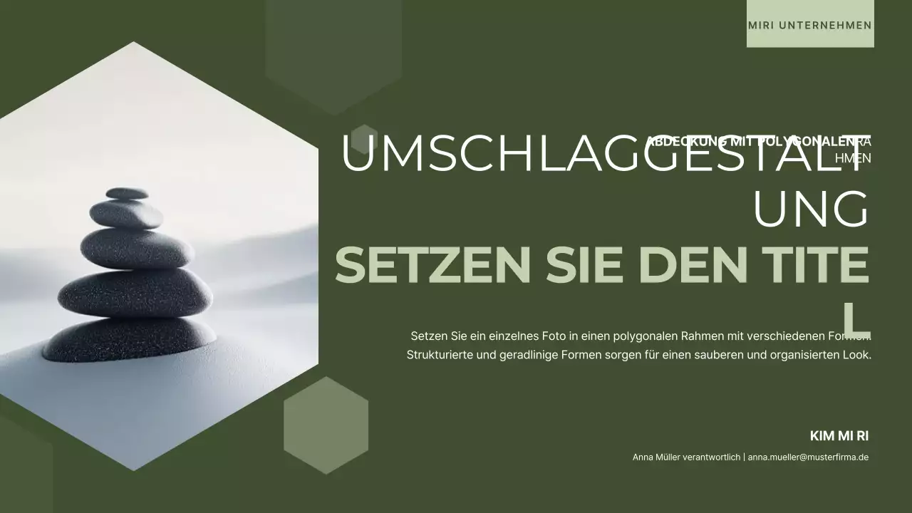 Schwarzes modernes Design Anzeige