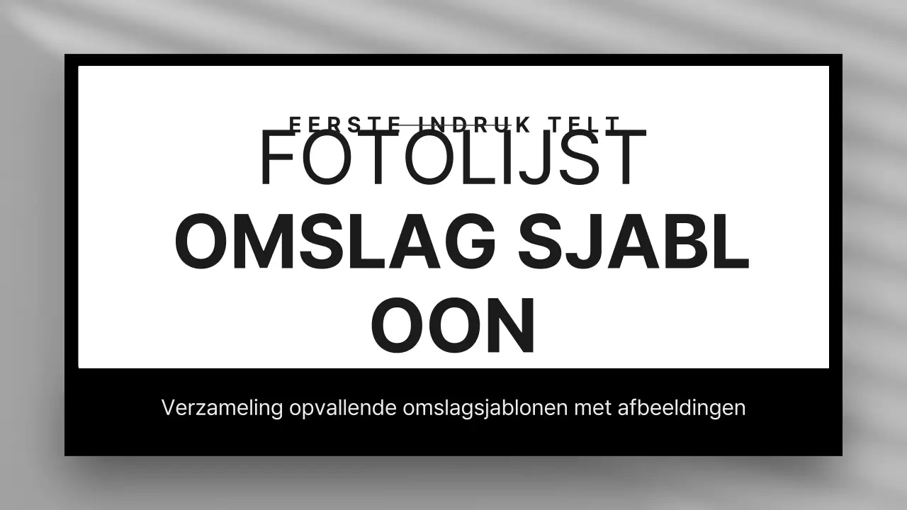 Zwart Modern Ontwerp Advertentie