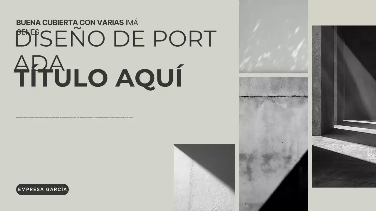 Anuncio negro de diseño moderno