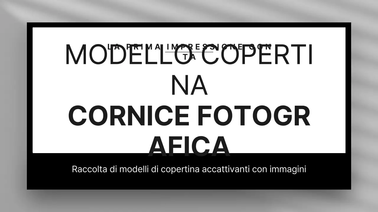 Annuncio di design moderno nero