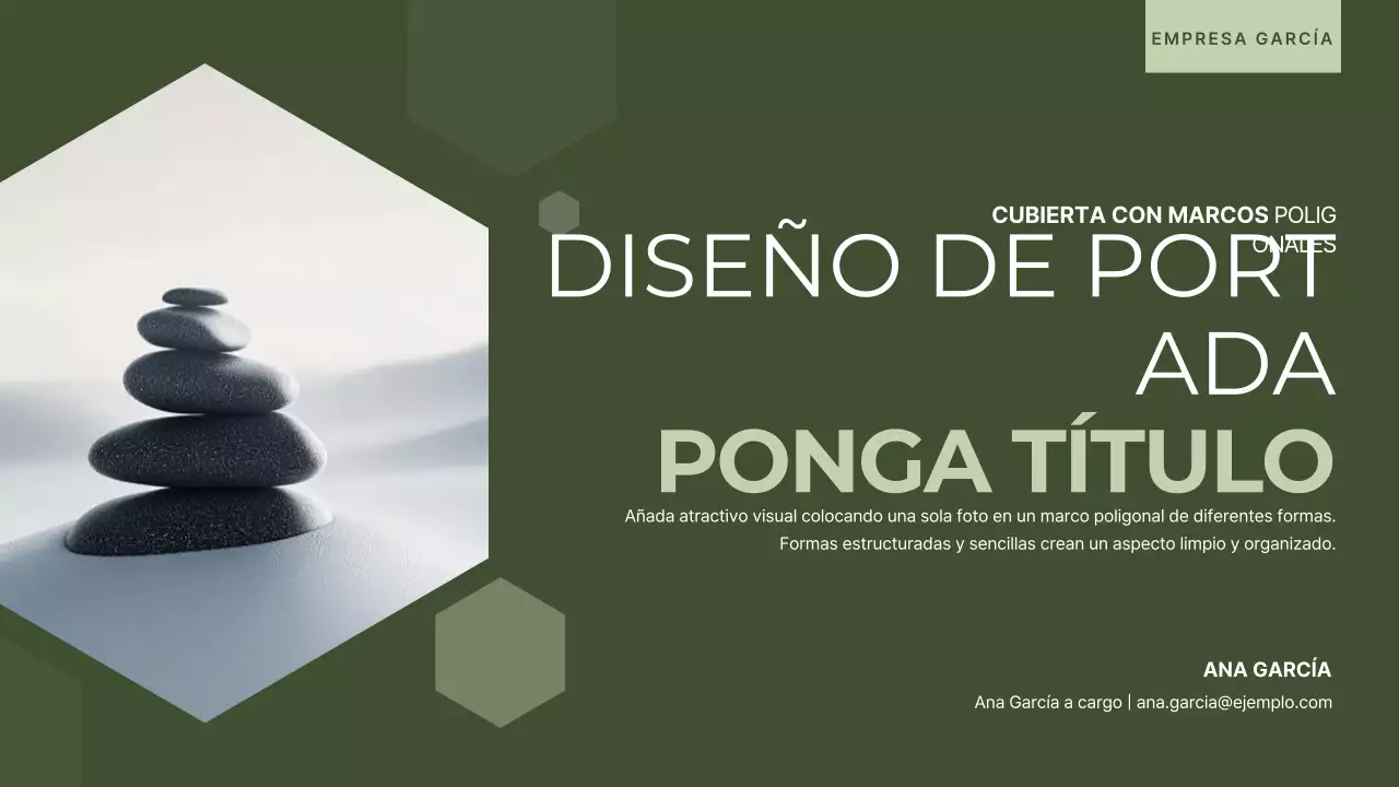 Anuncio negro de diseño moderno