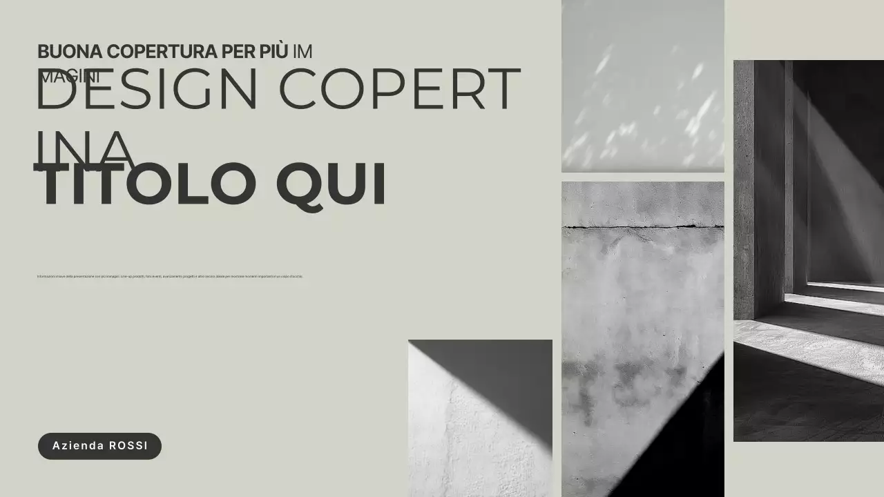 Annuncio di design moderno nero