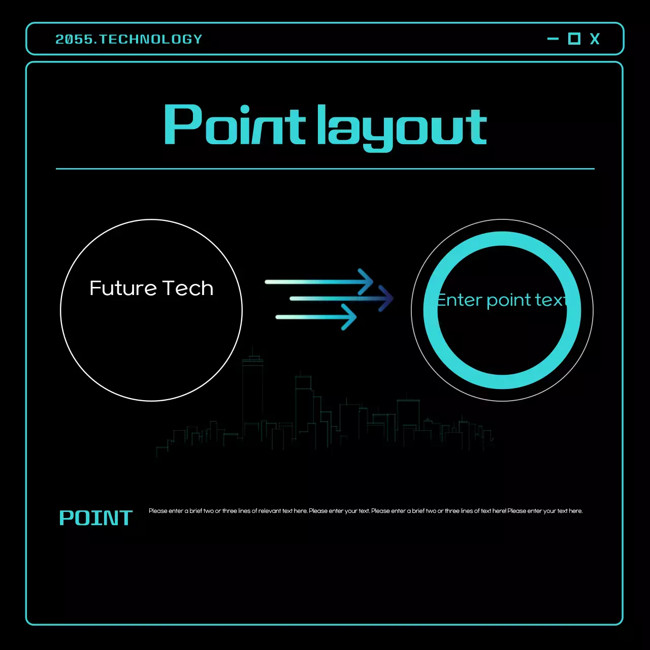 Promoção de ações Blue Cyber ​​Ai Instagram Carousel