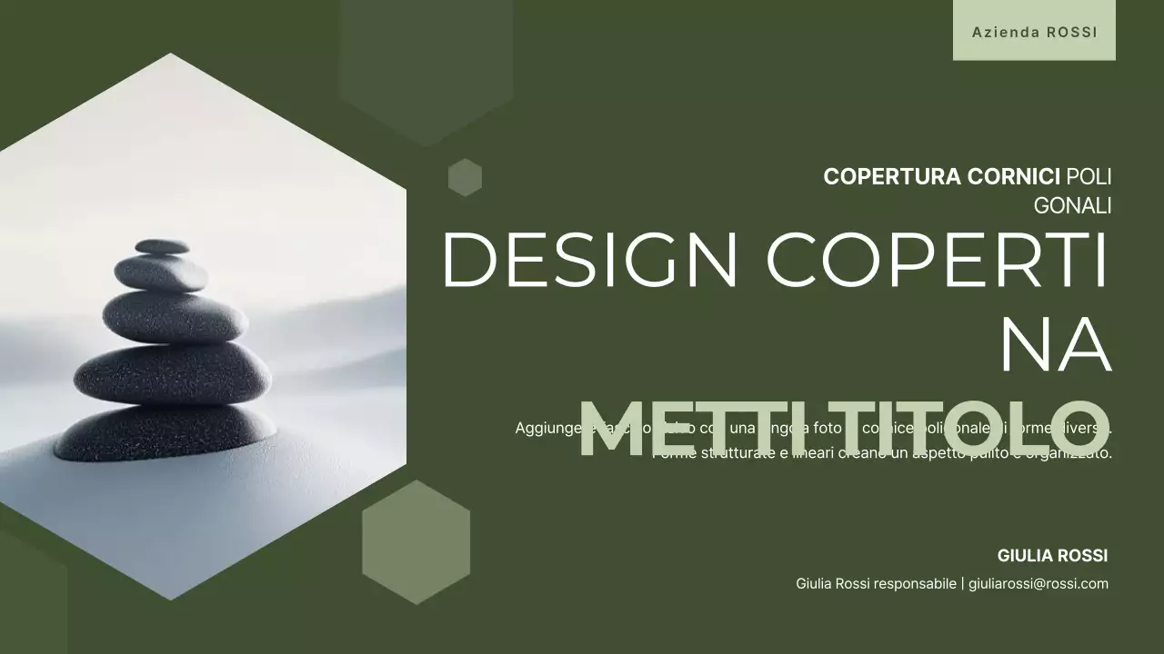 Annuncio di design moderno nero