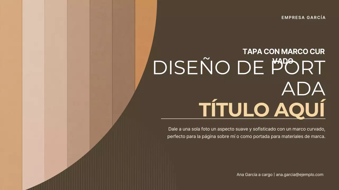 Anuncio negro de diseño moderno