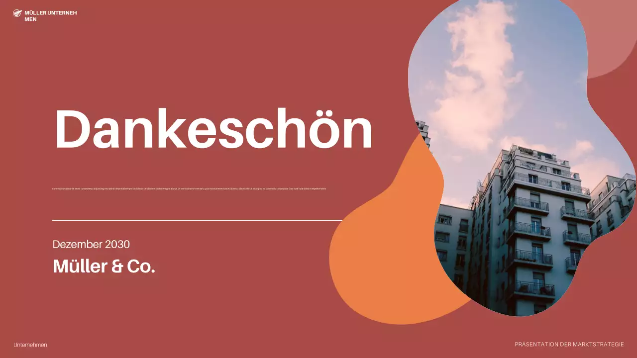 orange modern business plan