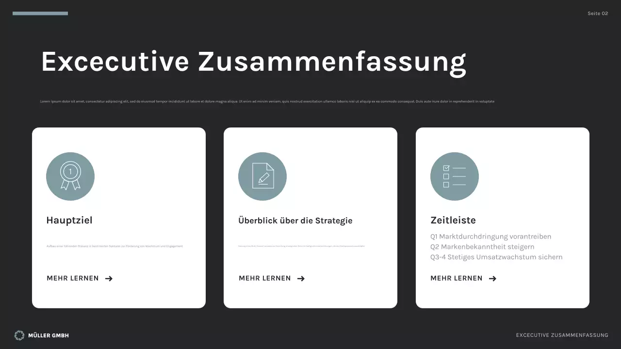 black modern business plan