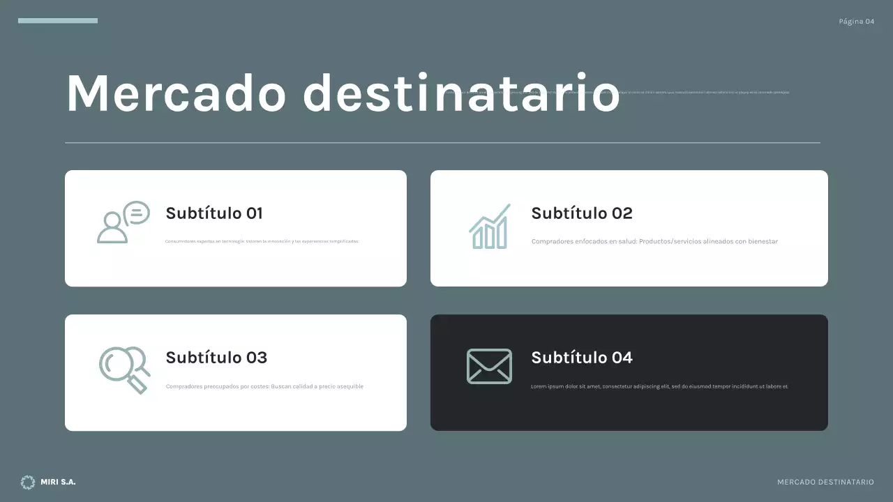 plan de negocio black modern