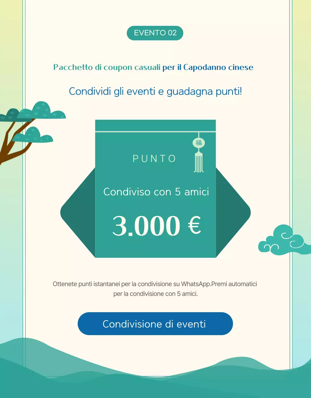 Menta Evento tradizionale di Capodanno