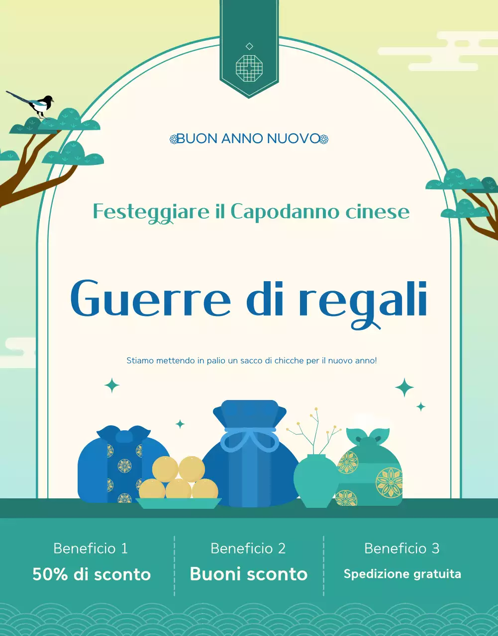 Menta Evento tradizionale di Capodanno