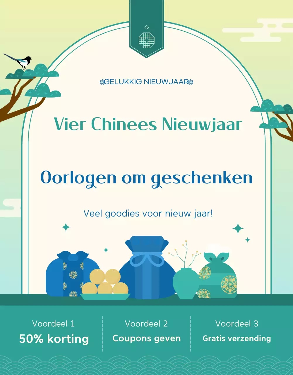 Mint Traditioneel Nieuwjaarsevenement