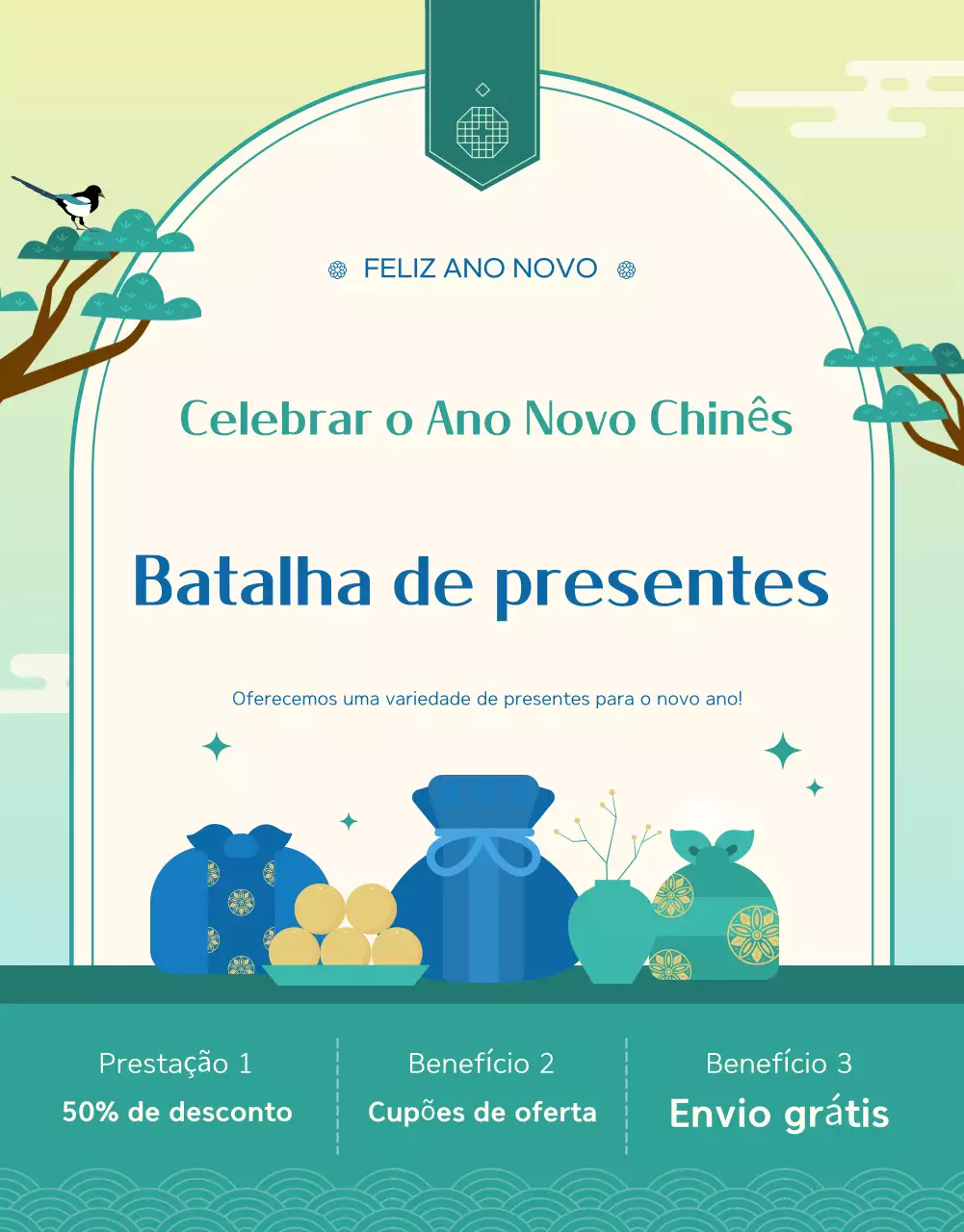 Evento tradicional de Ano Novo da Casa da Moeda