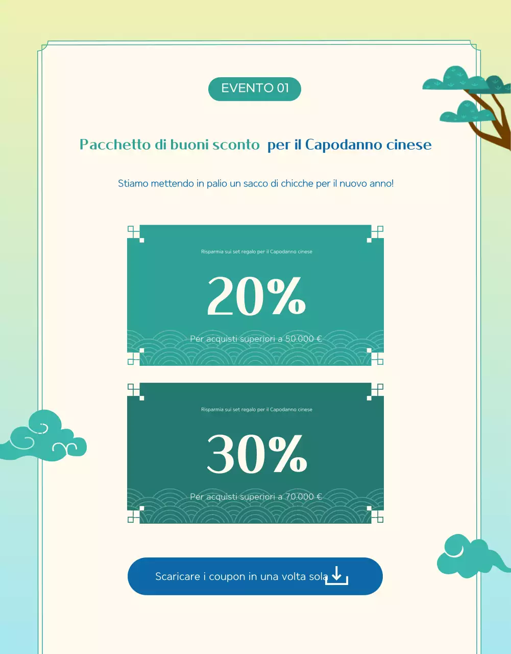 Menta Evento tradizionale di Capodanno