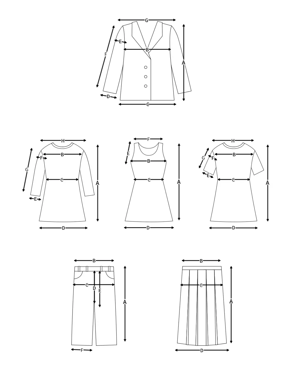 의류 쇼핑몰 상세페이지 하단 정보