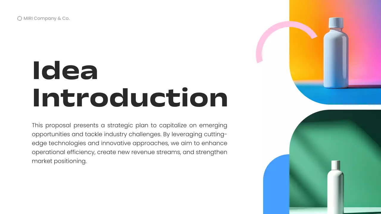 Colorful Modern Project Presentation